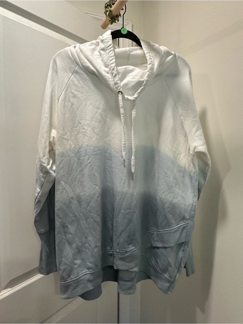 Women’s 1X | The Sweatshirt Project by French Laundry Ombre Cowl Neck